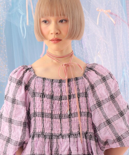CAROLINA GLASER（カロリナ グレイサー） ワンピース 半袖 バルーン