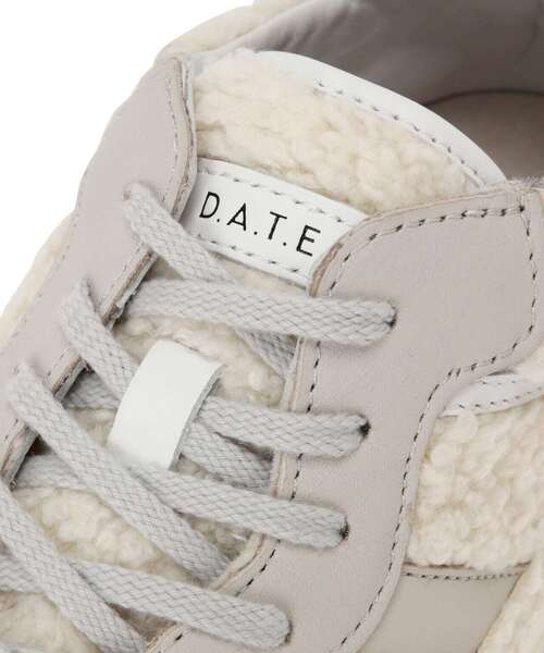 「D.A.T.E.」 ローカットスニーカー 38 グレー レディース_画像4
