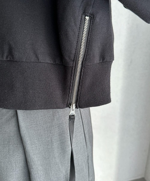 「feepur」 スウェットカットソー MEDIUM ブラック レディース_画像7