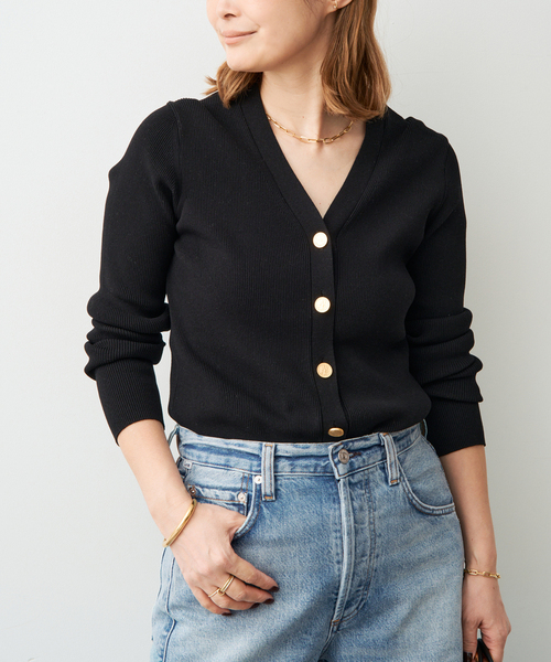 Deuxieme Classe（ドゥーズィエムクラス） カーディガン *DINER RIB V