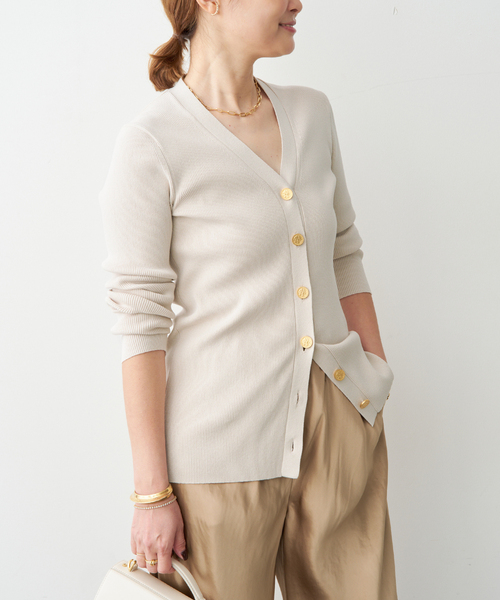 Deuxieme Classe（ドゥーズィエムクラス） カーディガン *DINER RIB V