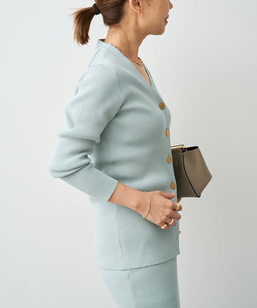 Deuxieme Classe（ドゥーズィエムクラス） カーディガン *DINER RIB V