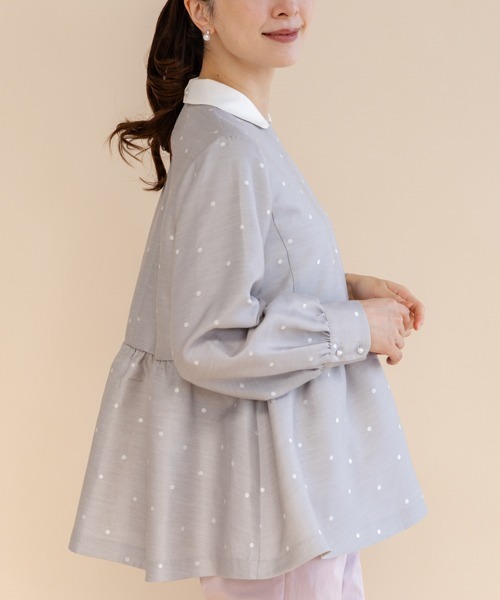 「Sono」 長袖ブラウス F ブラック レディース_画像2