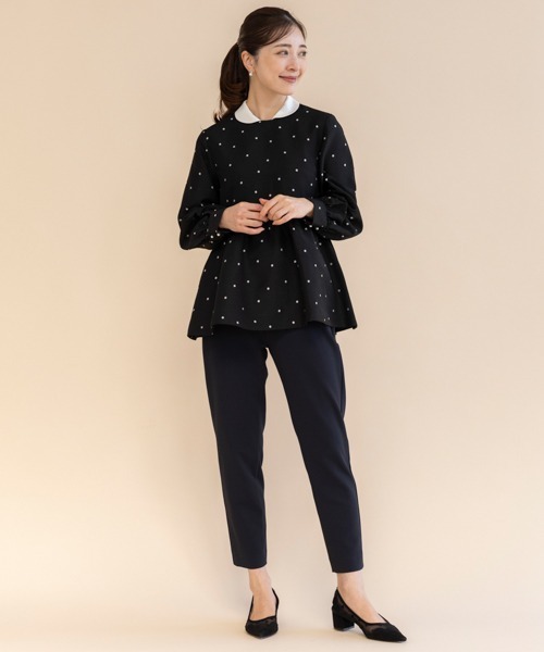 「Sono」 長袖ブラウス F ブラック レディース_画像5