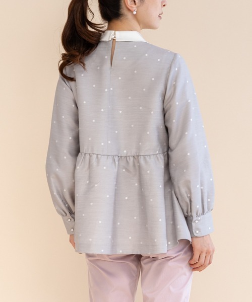 「Sono」 長袖ブラウス F ブラック レディース_画像7