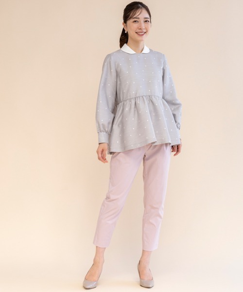 「Sono」 長袖ブラウス F ブラック レディース_画像8