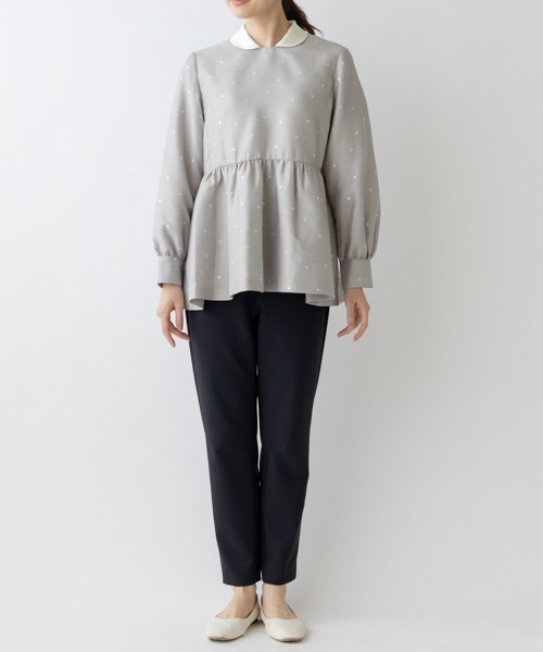 「Sono」 長袖ブラウス F ブラック レディース_画像10