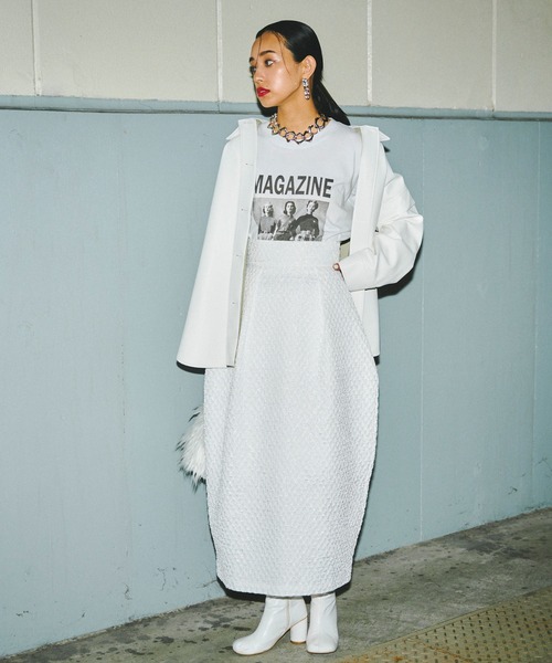 「Narcissus」 スカート FREE ホワイト レディース_画像2