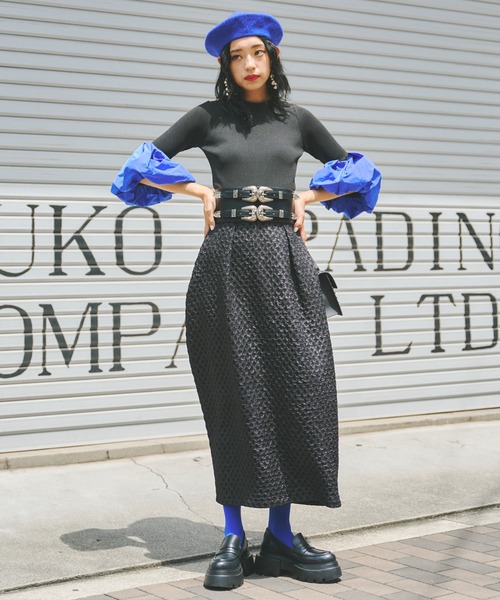 「Narcissus」 スカート FREE ホワイト レディース_画像6