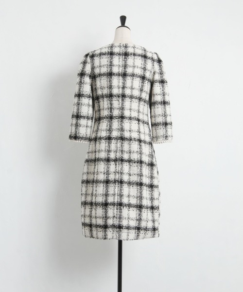 「tocco closet」 長袖ワンピース M ブラック レディース_画像4