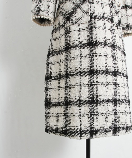 「tocco closet」 長袖ワンピース M ブラック レディース_画像9