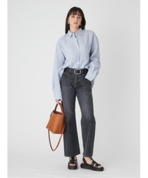 「Mila Owen」 デニムパンツ 1 ブルー レディース_画像7