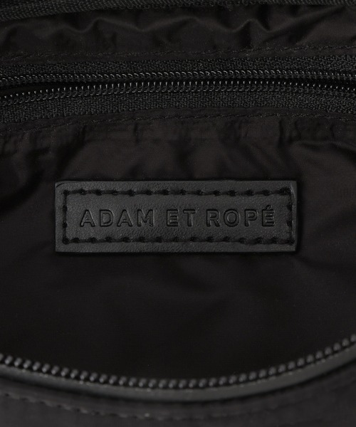 サロン　アダムエロペ　ボディーバッグ　ボディーバッグ　ブラック ADAM ET ROPE'（アダムエロペ） ウエストポーチ ウエストバッグ ミニ