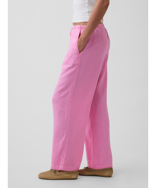 GAP（ギャップ） ワイドパンツ パンツ リラックスフィット リネン