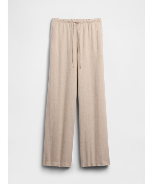 GAP（ギャップ） ワイドパンツ パンツ リラックスフィット リネン
