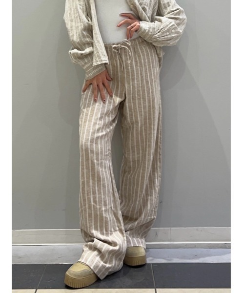 GAP（ギャップ） ワイドパンツ パンツ リラックスフィット リネン