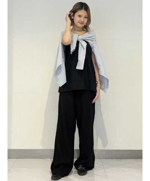 GAP（ギャップ） ワイドパンツ パンツ リラックスフィット リネン