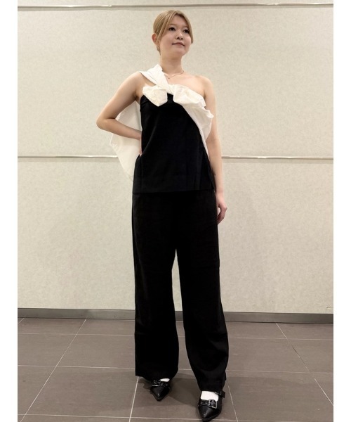 GAP（ギャップ） ワイドパンツ パンツ リラックスフィット リネン