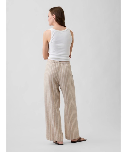 GAP（ギャップ） ワイドパンツ パンツ リラックスフィット リネン