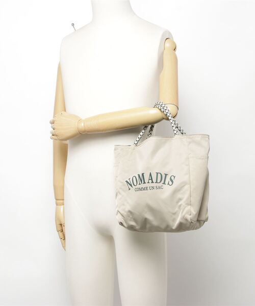 「NOMADIS」 ハンドバッグ FREE ベージュ レディース_画像8