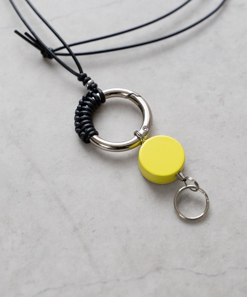 SENTI（センティ） キーケース REEL KEY NECK STRAP リールキーネック