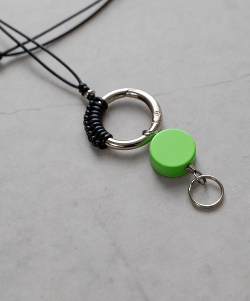 SENTI（センティ） キーケース REEL KEY NECK STRAP リールキーネック