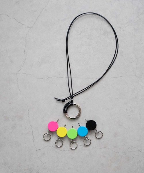 sample・:*+.リールキーホルダーorネックリー ル.:+ SENTI（センティ） キーケース REEL KEY NECK STRAP リールキーネック