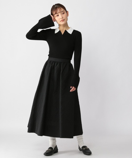 「BARNYARDSTORM」 長袖ポロシャツ 0 グレー レディース_画像7