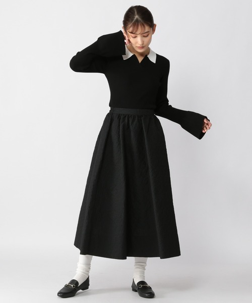 「BARNYARDSTORM」 長袖ポロシャツ 0 グレー レディース_画像8