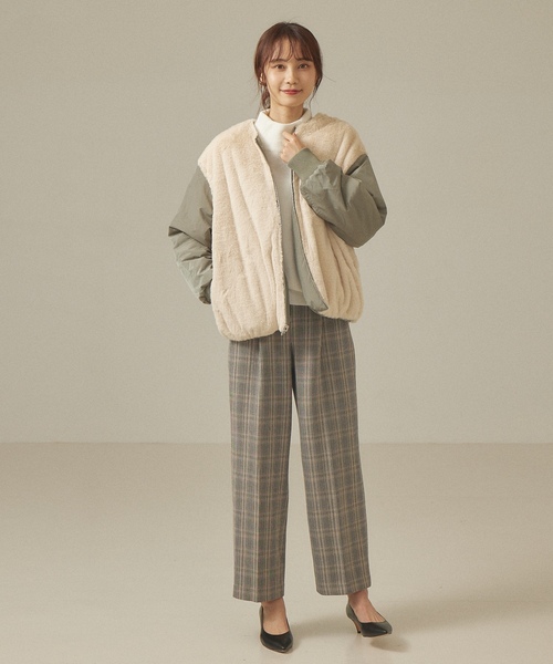 「abahouse mavie」 パンツ 40 ベージュ系その他 レディース_画像9