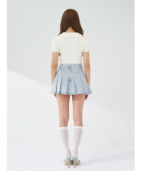 Darich（ダーリッチ） セットアップ ラインストーンデニムセットアップ