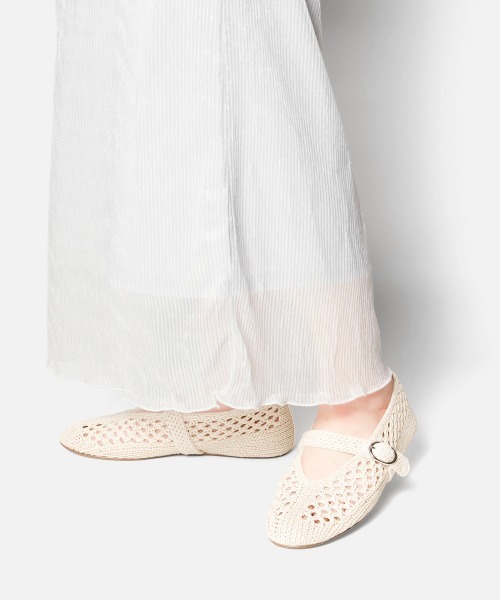STEVE MADDEN（スティーブ・マデン） スニーカー ミュール かぎ編み風