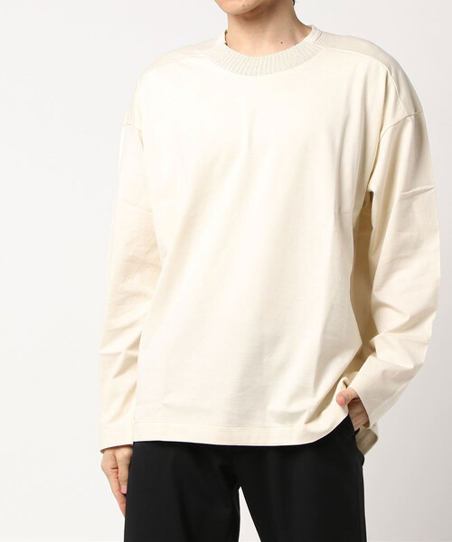 「my beautiful landlet」 長袖Tシャツ 1 ベージュ メンズ_画像3