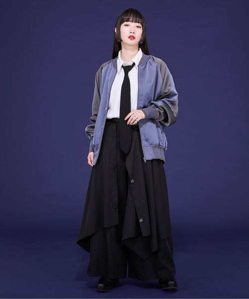 「Ellno Loset」 ジャージブルゾン MEDIUM ブラック メンズの画像