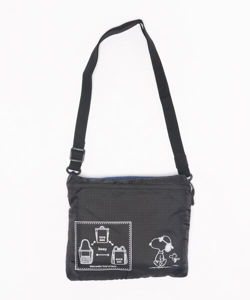 「Vintage PEANUTS」 2WAYバッグ FREE パープル レディース_画像4