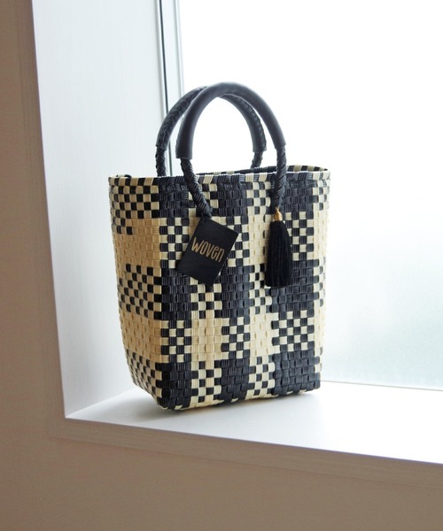 かごバッグ カゴバッグ WOVEN (ウーヴン) / メキシコ製 ミニバッグ