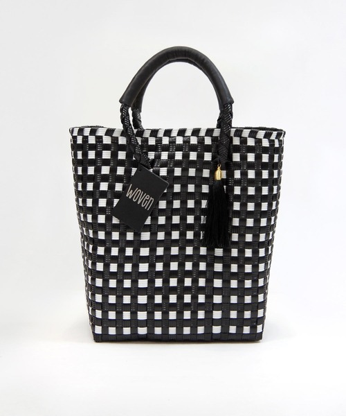 ウーヴン WOVEN メルカドバッグ かごバッグ かごバッグ カゴバッグ WOVEN (ウーヴン) / メキシコ製 ミニバッグ