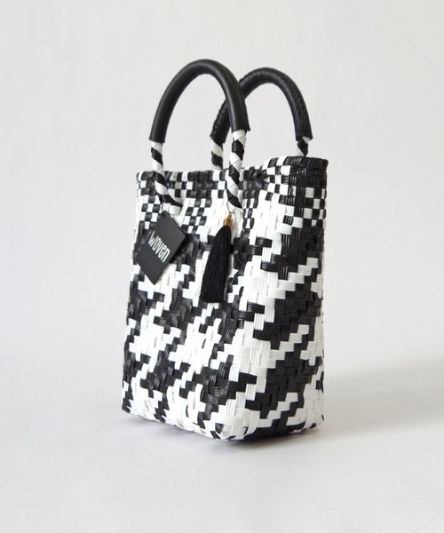 かごバッグ カゴバッグ WOVEN (ウーヴン) / メキシコ製 ミニバッグ