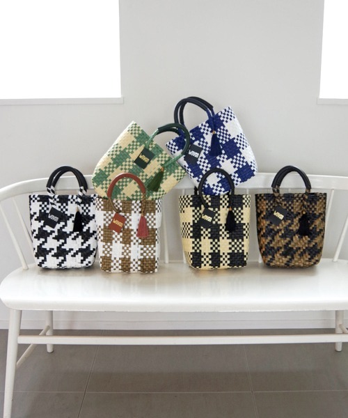 かごバッグ カゴバッグ WOVEN (ウーヴン) / メキシコ製 ミニバッグ