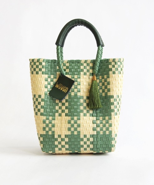 かごバッグ カゴバッグ WOVEN (ウーヴン) / メキシコ製 ミニバッグ