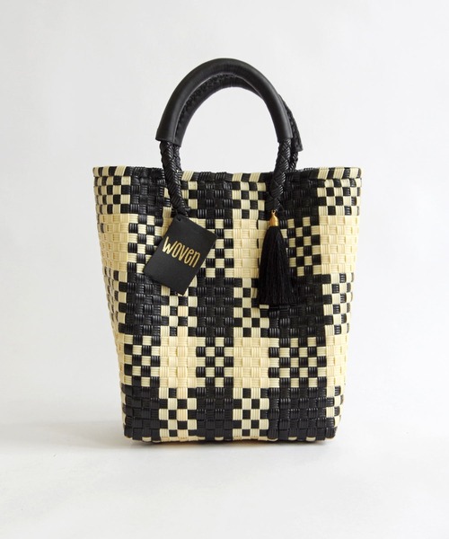 かごバッグ カゴバッグ WOVEN (ウーヴン) / メキシコ製 ミニバッグ