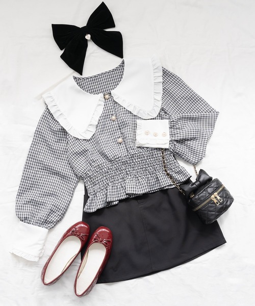 「DearMyLoveRose」 スカート SMALL ブラック レディース_画像6