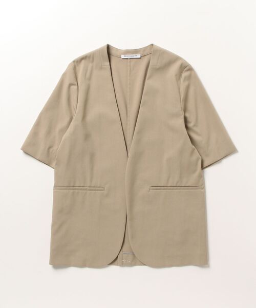 BEAUTY＆YOUTH UNITED ARROWS ノーカラージャケット S グレー