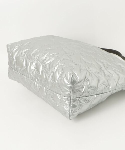 「COOCO」 トートバッグ 9 シルバー レディース_画像3