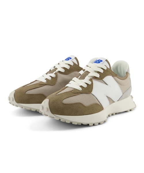 「New Balance」 ローカットスニーカー 27.5cm ブラウン レディース_画像4
