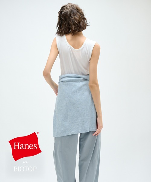 BIOTOP（ビオトープ） タンクトップ ノースリーブ WOMEN「Hanes for