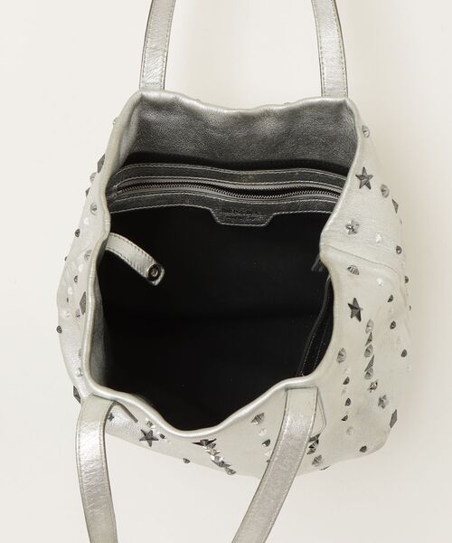 JIMMY CHOO（ジミーチュウ） スタースタッズ トートバッグ - シルバー