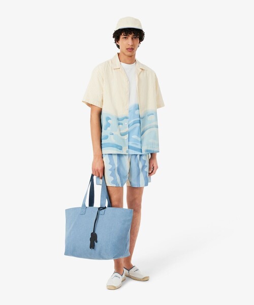 LACOSTE（ラコステ） トートバッグ サマーパック ワニモチーフチャーム