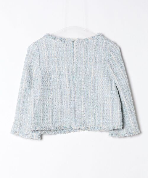 「CYNTHIA ROWLEY」 レース長袖ブラウス - ブルー レディース_画像2
