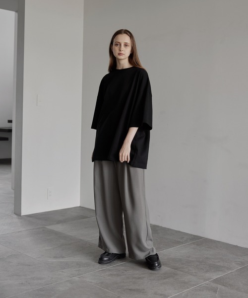 「remer」 パンツ SMALL グレイッシュベージュ メンズ_画像7